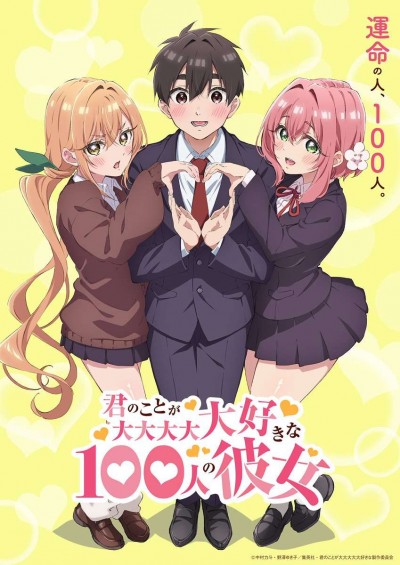 100 Cô Bạn Gái Yêu Bạn Rất Nhiều - Kimi no Koto ga Daidaidaidaidaisuki na 100-nin no Kanojo, The 100 Girlfriends Who Really, Really, Really, Really, Really Love You, Hyakkano