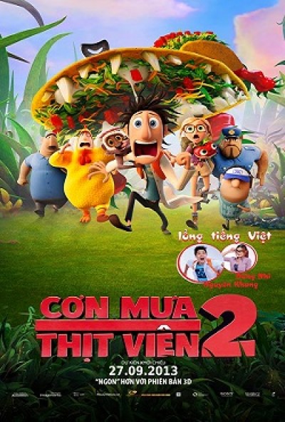 Cơn mưa thịt viên 2 - Cloudy with a Chance of Meatball 2