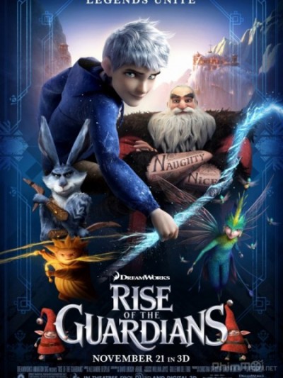 Sự trỗi dậy của các vệ thần Rise of the Guardians